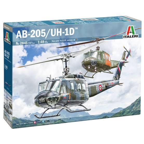 ITALERI IT2845 1/48 Scale  AB250/UH1D SAR SEARCH & RESCUE HELICOPTER