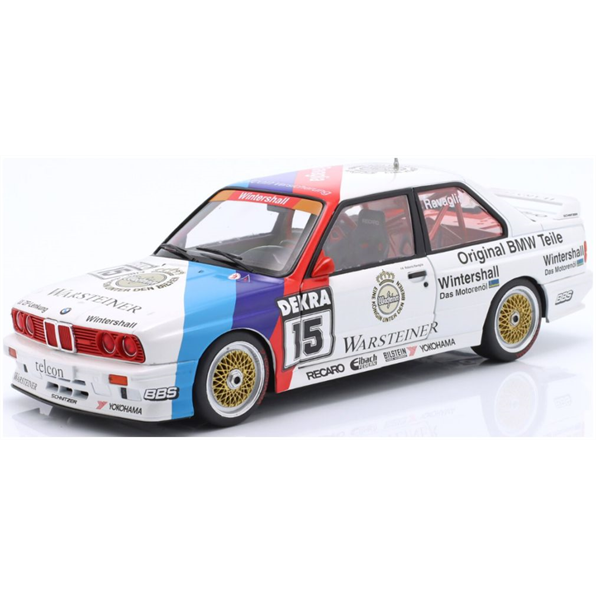 IXO 1:18 Scale BMW M3 (E30) #15 DTM Champion 1989 Roberto Ravaglia