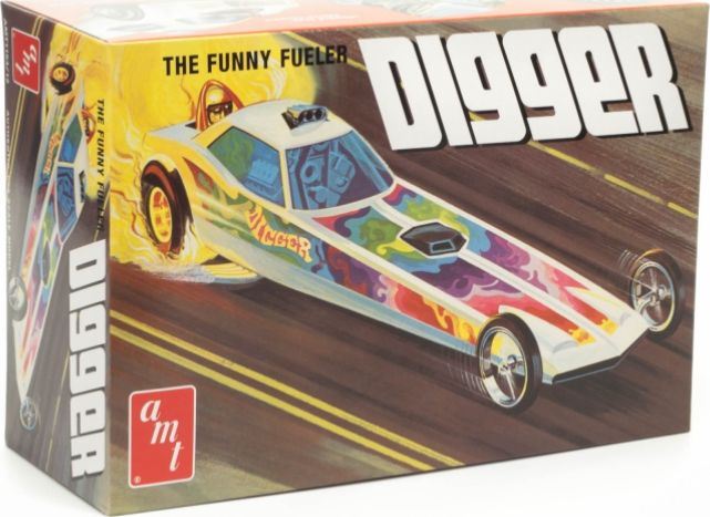 AMT Kits 1:25 Scale Digger Dragster - Fooler Fueler