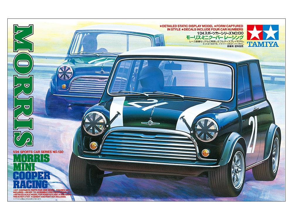 TAMIYA TAM24130 1/24 Scale  MORRIS MINI COOPER RACING