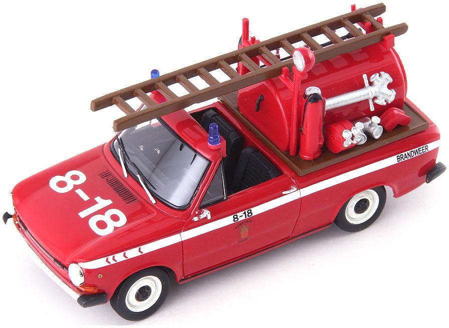 Autocult  1:43rd Scale DAF 46 Brandweer Red