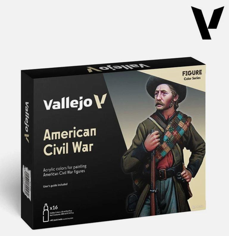 AV Vallejo Model Color Set American Civil War (16) 70256