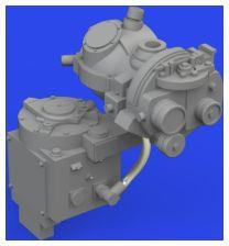 Eduard 1:72nd Scale B-17F Bombsight Print