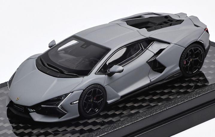 LCD Model 1:64 Scale Lamborghini Revuelto White