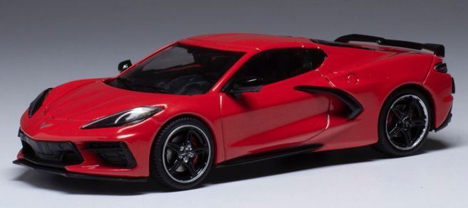 IXO 1:43 Scale Chevrolet Corvette C8 Red 2020
