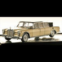 CMC 1:18 Scale Mercedes Benz 600 Pullman Landaulet Beige/Brown Softtop (800 pcs)