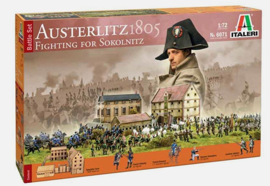 Italeri 6071 1/72 Scale Austerlitz 1805 Fighting for Sokolnitz