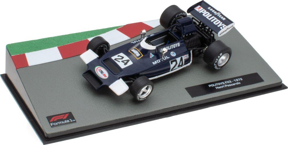 Atlas Editions 1:43 Scale Politoys FX3 - Henri Perscarolo - 1972 F1 Collection