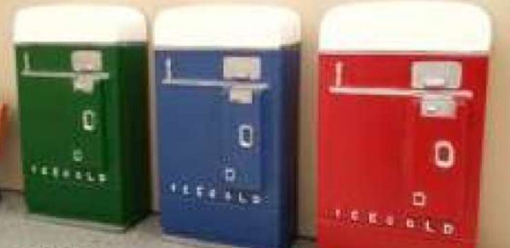 American Diorama 1:24 Scale Vending Machine Red