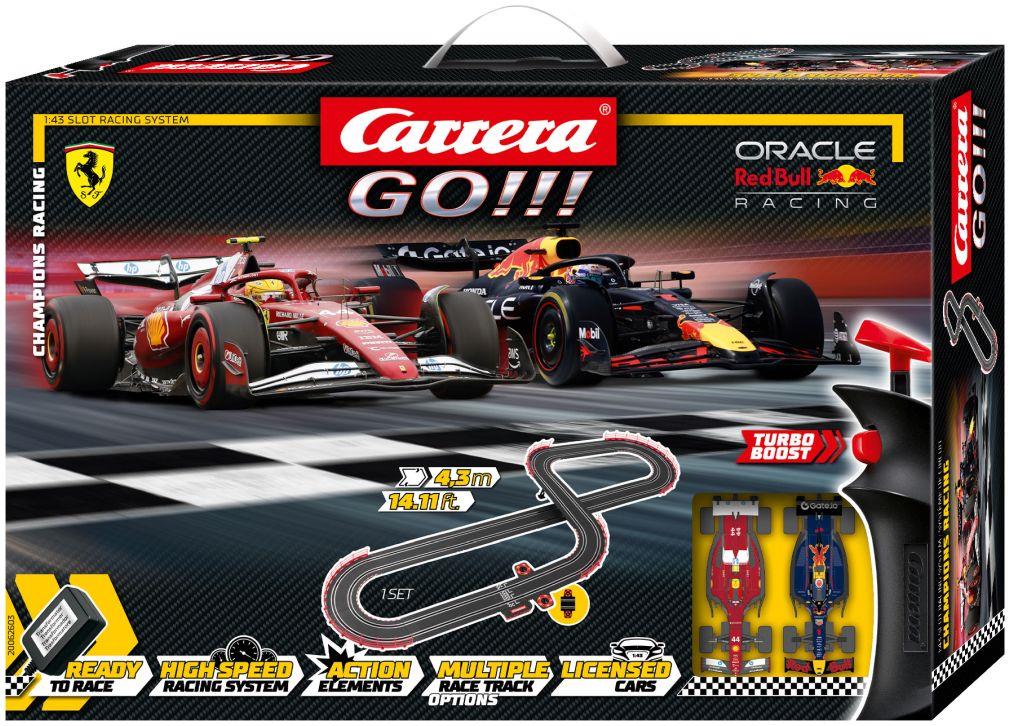 Carrera  1:43rd Scale Champion's Racing Go!!! Slot - Sets