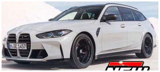 Burago 1:24 Scale BMW M3 Touring 2023 White