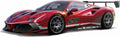 Burago 1:43 Scale Ferrari 488 Challenge Evo #28 2020