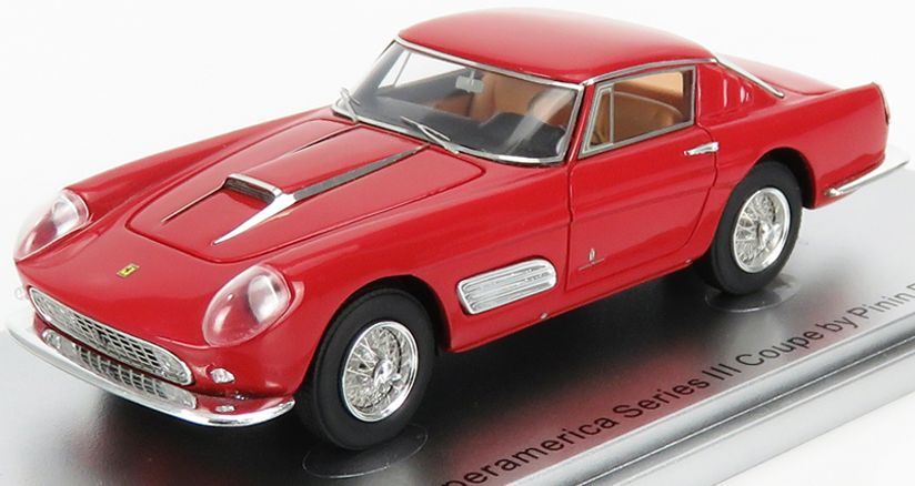 Kess 1:43 Scale Ferrari 410 Superamerica  - Red Series III Coupe by Pininfarina 1958