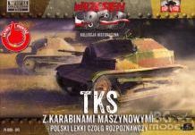 First to fight kits 1:72 Scale TKS with mg (Polish Recon Tank)