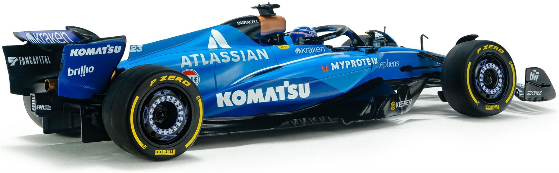 Solido  1:18th Scale Williams FW47 Blue A.Albon #23 GP Australia 2025