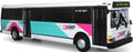 Iconic Replicas 1:87 Scale Grumman 870 Transit Bus Las Vegas CAT Citizens Area Transit 301 Strip North