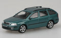 Abrex 1:43 Scale Skoda Octavia II Combi (2004) Green Island Metallic