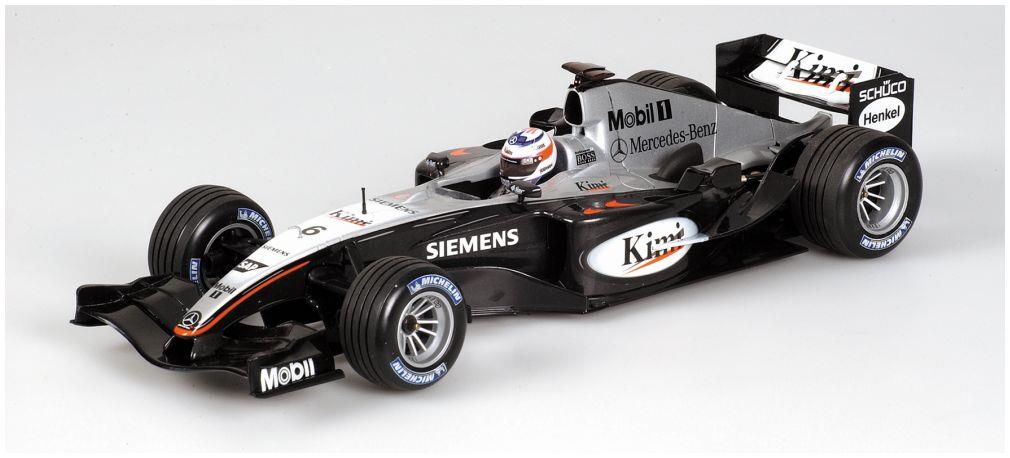 Minichamps 1:18 Scale McLaren Mercedes MP4/19 Kimi Raikkonen 2004