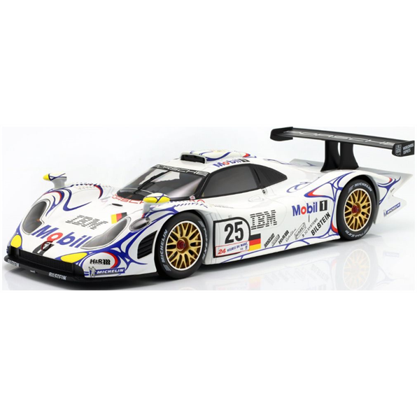 IXO 1:12 Scale Porsche 911 GT1 #25 2nd 24h Le Mans 1998 Muller/Alzen/Wollek