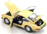 Kyosho 1:18 Scale Porsche 911 2.0 (901) 1964 Champagne Yellow