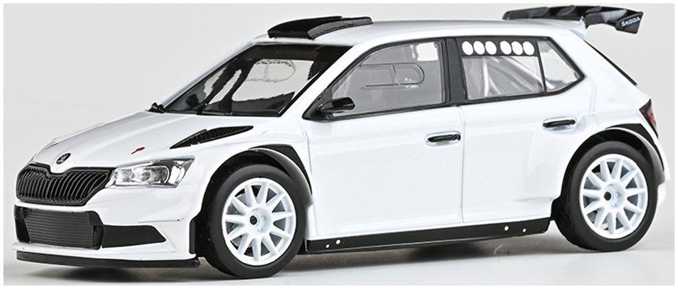 Abrex  1:43rd Scale Skoda Fabia III FL Rally2 Evo 2019 White