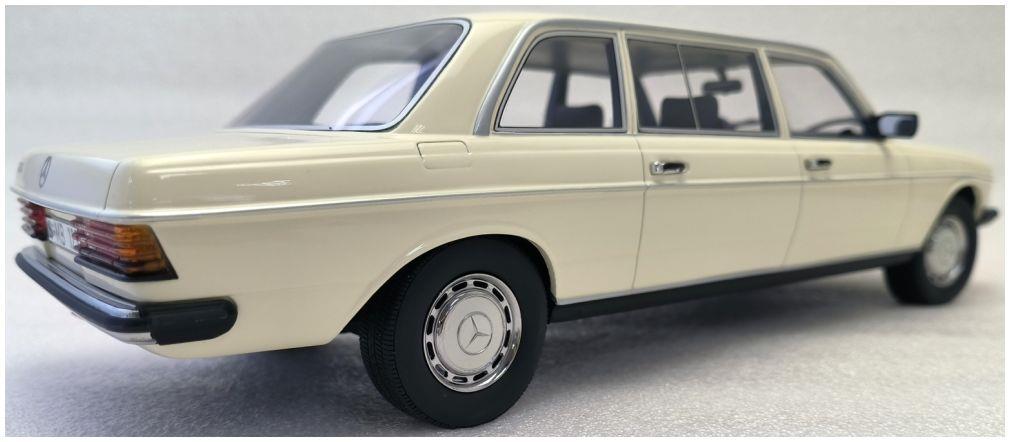 Cult 1:18 Scale Mercedes Benz W123 Lang White 1978