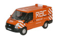 Oxford Diecast 76FT003 1/76 Scale  FORD TRANSIT VAN LOW ROOF RAC