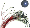 GM Model Supplies 1:150 Scale Model Lamps LED Street Lights Copper Modern Single Head (Packs of 10)