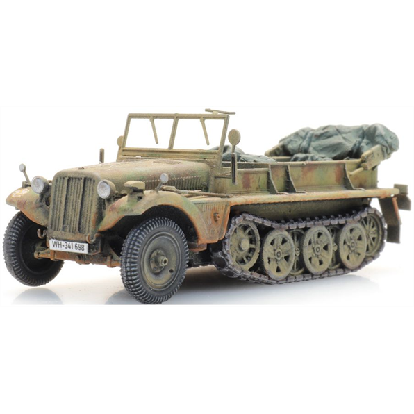 Artitec 1:87 Scale Sdkfz 10 Tarnung (WM) Ready-Made, Painted