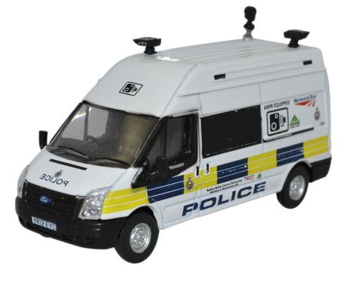 Oxford Diecast 1:76 Scale Ford Transit Mk5 LWB High Speed Camera Network Rail