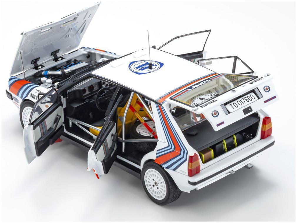 Kyosho 1:18 Scale Lancia Delta HF 4WD 1987 1000 Lakes #4