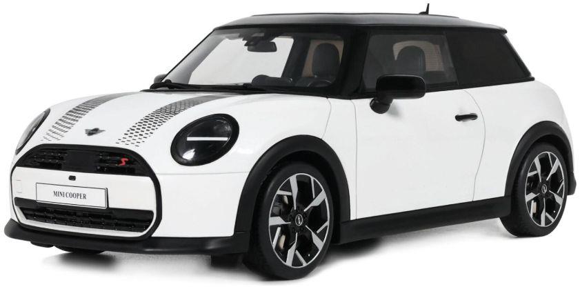 Otto  1:18th Scale Mini Cooper S Nanuq White Metallic 2025