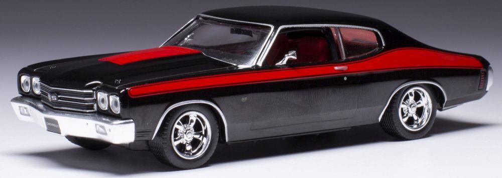 IXO 1:43 Scale Chevrolet Chevelle SS Black 1970