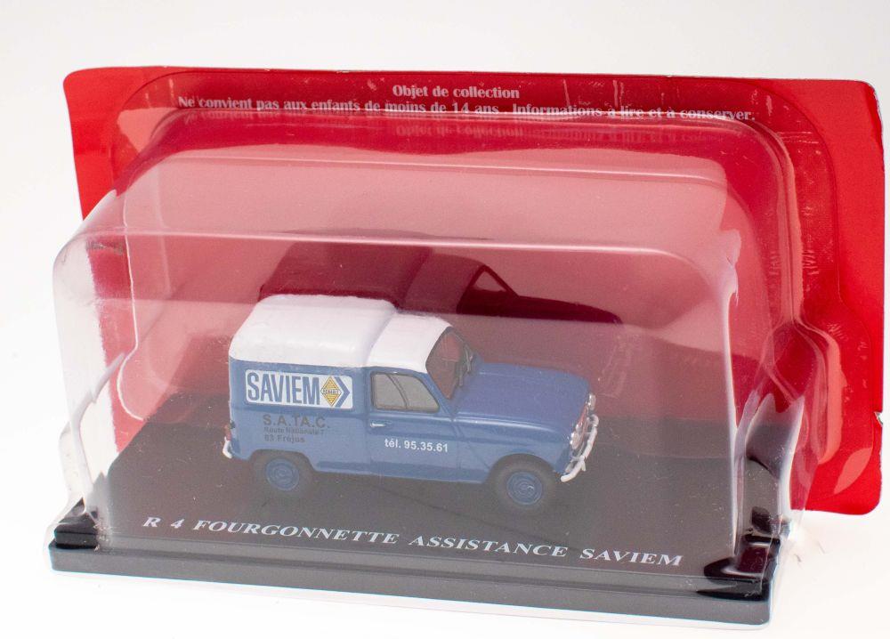 Atlas Editions 1:43 Scale Renault R 4 Fourgonnette Assistance Saviem 1967 Renault Commercial Collection-Blister
