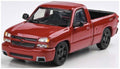 Paragon  1:64th Scale Chevrolet Silverado Single Cab Victory Red 2006