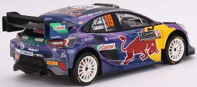 Truescale TSM 1:18 Scale Ford Puma RALLY1 #19 M-SPORT Ford WRT 2022 Rally Monte Carlo Winner