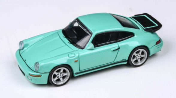 Paragon 1:64 Scale RUF CTR Yellowbird 1987 Mint Green (RHD)