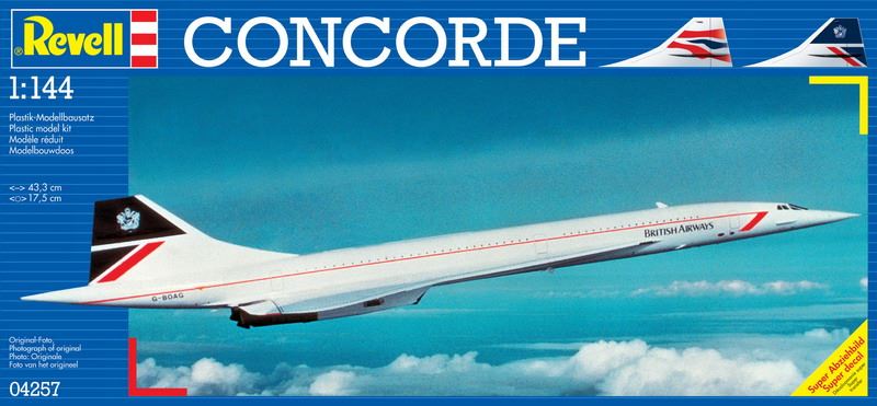 Revell 1:144 Scale Concorde 'British Airways'