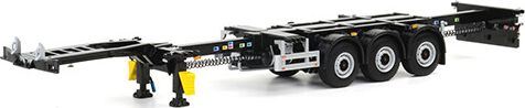 WSi 1:50 Scale Container Chassis Trailer - Black