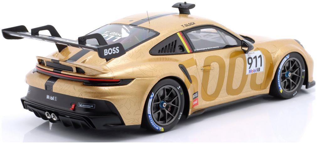 IXO  1:18th Scale Porsche 911 GT3 Cup #911 Porsche Supercup Hungaroring 2023 Timo Glock