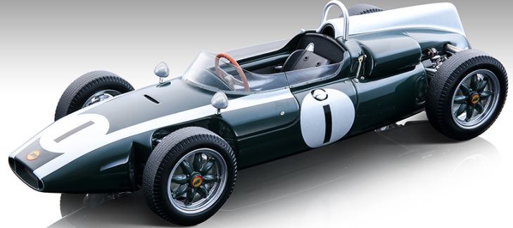 Tecnomodels 1:18 Scale Cooper T53 Climax British GP Winner 1960 Jack Brabham World Champion