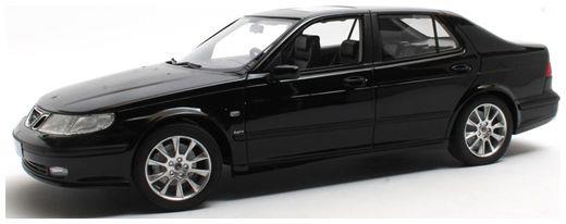 Cult 1/18th Scale Saab 9-5 Turbo Aero Black 1998