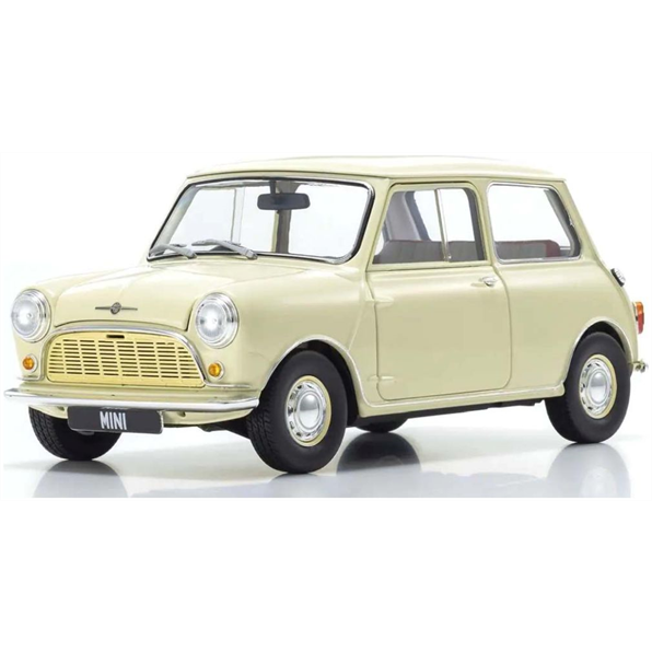 Kyosho 1:18 Scale Morris Mini Minor White