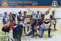 Italeri 6002 1/72 Scale French Line Infantry Napoleonic Wars with 50 Soldiers