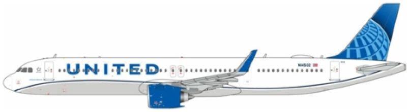 Gemini Jets 1:400th Scale Airbus A321neo United Airlines N14502