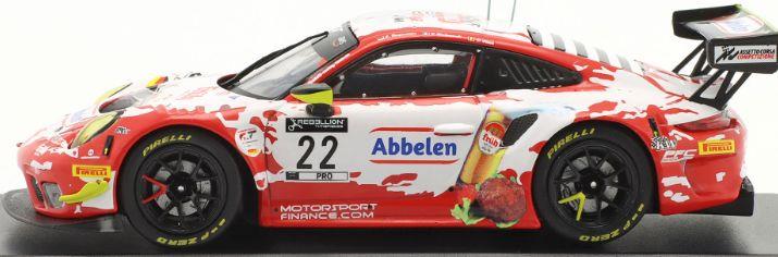 IXO 1:43 Scale Porsche 911 GT3 R #22 24h Spa 2020 Frikade Racing Bergmeister/Makowiecki/Olsen