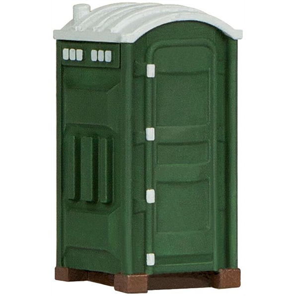 Hornby 1:76 Scale Building Site Toilet Cubicle