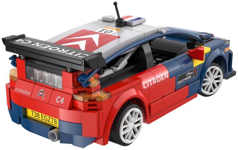 Cada 1:18 Scale Citroen C4 WRC 2008 Brick Builder (329pcs)