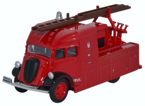 Oxford Diecast 1:76 Scale Fordson Heavy Pump Unit London Fire Brigad