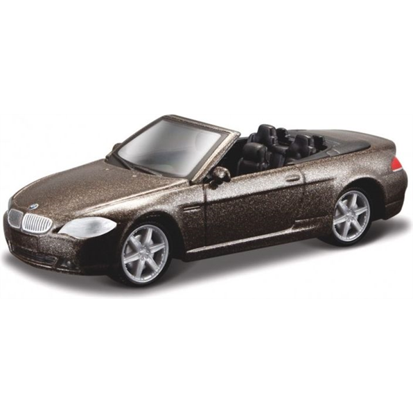 Burago 1:64 Scale Bmw 645 Ci Cabriolet Bronze Metalic